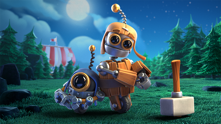 Official Clash of Clans Builder Base artwork